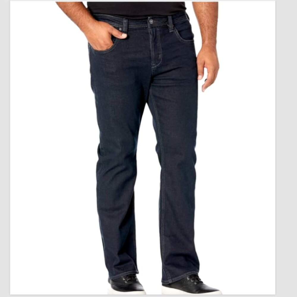 Buffalo David Bitton EVAN X Slim Straight Stretch Jeans Now 39x28.5 (38x30 tag)